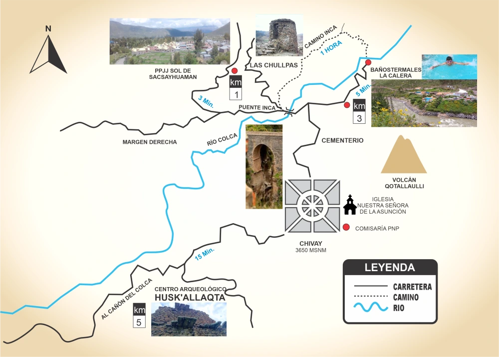 Mapa de Chivay
